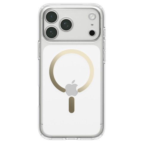 Etui Spigen ULTRA Hybrid MAGSAFE IPHONE 17 PRO / 18 PRO przezroczysty/złoty