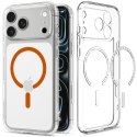 Etui Spigen ULTRA Hybrid MAGSAFE IPHONE 17 PRO MAX / 18 PRO MAX przezroczysty/pomarańczowy