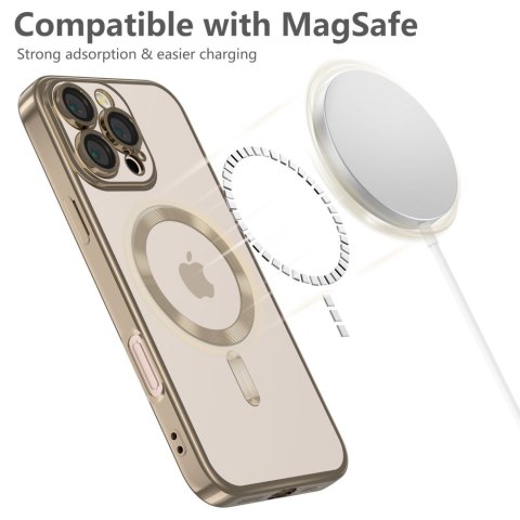 Etui Tech-protect Magflex MAGSAFE IPHONE 16 PRO błyszcząca pustynia