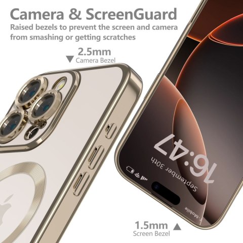 Etui Tech-protect Magflex MAGSAFE IPHONE 16 PRO błyszcząca pustynia