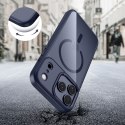 Etui Tech-protect Magmat MAGSAFE IPHONE 17 PRO Deep Blue/ przezroczysty