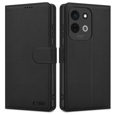 Etui Tech-protect Wallet Xiaomi Redmi 17 4G / 5G czarny