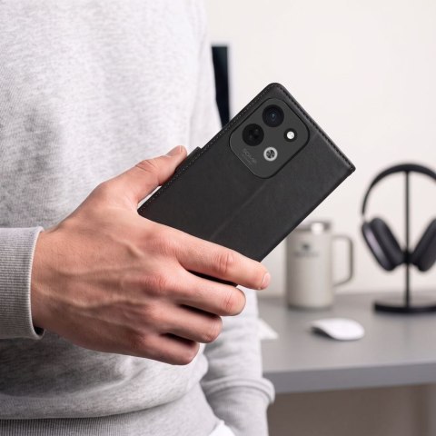 Etui Tech-protect Wallet Xiaomi Redmi 17 4G / 5G czarny