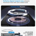 Etui pancerne Spigen Tough Armor Mag MagSafe do iPhone Duo szare (Metal Slate)
