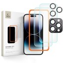 Szkło hartowane Tech-Protect Supreme Set (zestaw 3 szt.) do iPhone 16 Pro Max przezroczyste