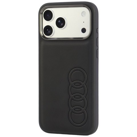Etui Audi TT Synthetic Leather MagSafe do iPhone 18 Pro Max / 17 Pro Max czarny
