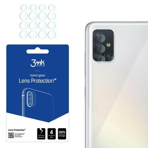 Ochrona na obiektyw aparatu 3MK Lens Protection do Samsung Galaxy A52/A52 5G 4szt