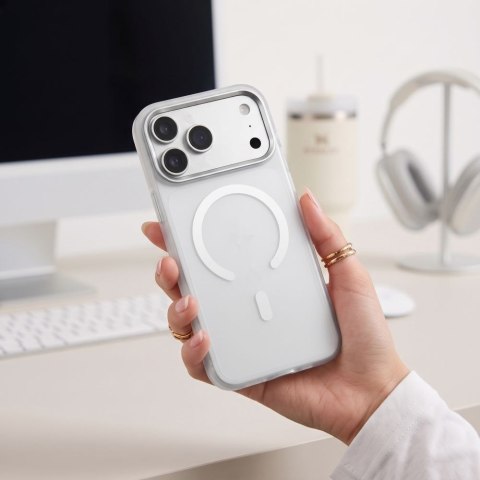 Etui ochronne Tech-Protect MagZero MagSafe do iPhone 17 Pro Max / 18 Pro Max - Matowy Biały