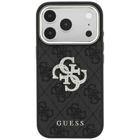 Etui Guess 4G & Big Strass Logo doiPhone 18 Pro / 17 Pro czarny