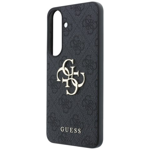 Etui Guess Leather 4G Metal Logo do Samsung Galaxy S26 FE czarny
