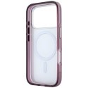 Etui Karl Lagerfeld IML Ikonik Sketch Print MagSafe do iPhone 18 Pro Max / 17 Pro Max burgundowy