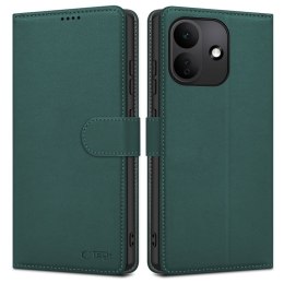 Etui portfelowe klapka Tech-Protect Wallet do Xiaomi Redmi Note 17 Pro 5G - Zielone