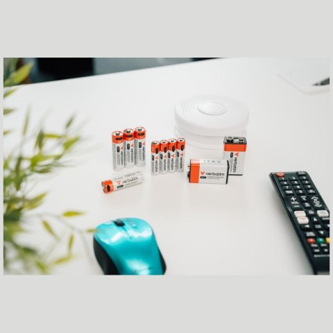 Akumulator 9V USB-C Verbatim 1szt 30251