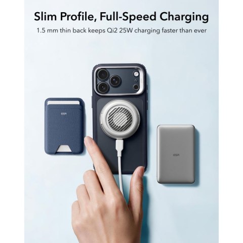 Etui ze stojakiem ESR Classic Hybrid Kickstand MagSafe iPhone 17 PRO MAX / 18 PRO MAX - Mrożony Niebieski