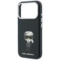 Etui Karl Lagerfeld Smooth Ikonik Sketch MagSafe do iPhone 18 Pro Max / 17 Pro Max czarny