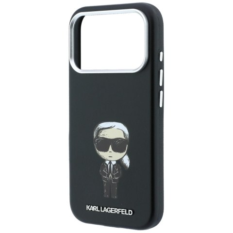 Etui Karl Lagerfeld Smooth Ikonik Sketch MagSafe do iPhone 18 Pro Max / 17 Pro Max czarny