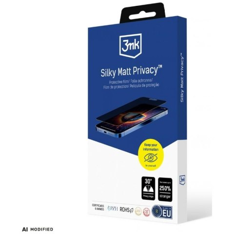 Folia prywatyzująca 3MK Silky Matt Privacy do Poco X8 Pro Max