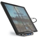 Podstawka pod Tablet/Telefon Hub 4smarts 7w1 DeX 2xUSB-C/2xUSB-A/HDMI/SD/MicroSD/RJ45