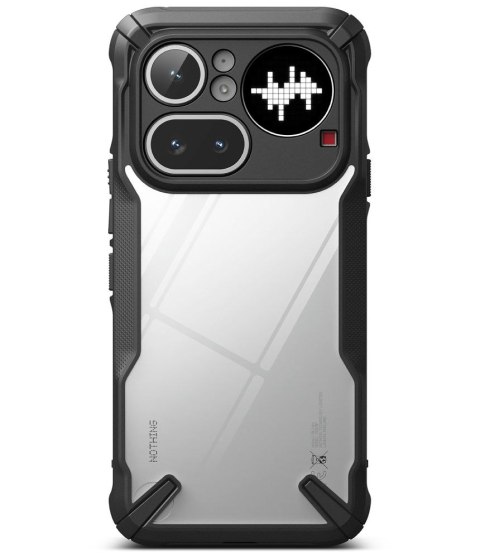 Etui pancerne Ringke Fusion X NOTHING PHONE 4A PRO - Czarny