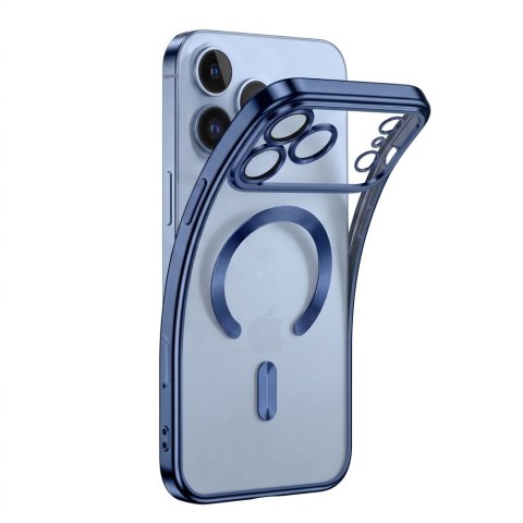Etui Tech-Protect MagFlex MagSafe do iPhone 17 Pro / 18 Pro jasnoniebieskie błyszczące
