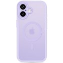 Etui Tech-Protect MagPeak MagSafe CC do iPhone 17 matowa lawenda