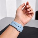 Pasek silikonowy Tech-Protect Silicone do Apple Watch 8 / 9 / 10 / 11 / 12 / SE (40/41/42 mm) jasnoniebieski