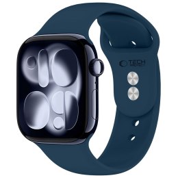 Pasek silikonowy Tech-Protect Silicone do Apple Watch 8 / 9 / 10 / 11 / 12 / SE (40/41/42 mm) granatowy