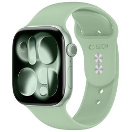 Pasek silikonowy Tech-Protect Silicone do Apple Watch 8 / 9 / 10 / 11 / 12 / SE (40/41/42 mm) pistacjowy