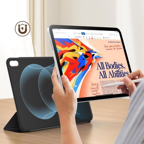 Etui magnetyczne Tech-Protect Smartcase Magnetic iPad 10.9" 10 / 2022 / 11" 11 / 2025 - Czarny