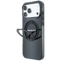 Etui AMG IML Double Layer Urban Line with Ring Stand MagSafe do iPhone 18 Pro / 17 Pro czarny