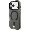 Etui BMW M IML Frosted Metal Logo & Trims MagSafe do iPhone 18 Pro / 17 Pro czarny