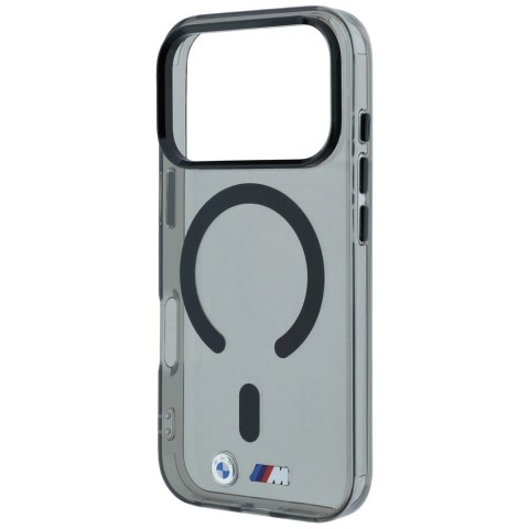 Etui BMW M IML Glossy Metal Logo & Trims MagSafe do iPhone 18 Pro Max / 17 Pro Max czarny