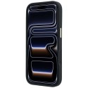 Etui Guess Ring Stand 360 Grained Classic Logo MagSafe do iPhone 18 Pro Max / 17 Pro Max czarny