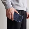 Etui z podstawką Tech-Protect MagAir Stand MagSafe do iPhone 17 Pro Max / 18 Pro Max, granatowe matowe