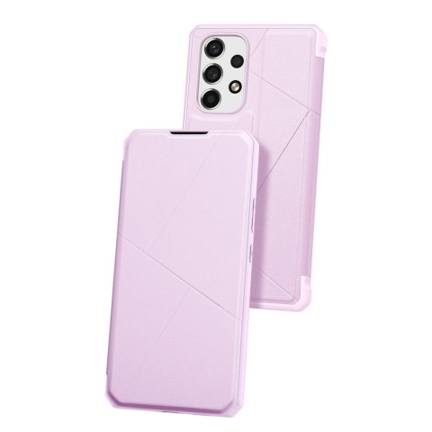Dux Ducis Skin X kabura etui pokrowiec z klapką Samsung Galaxy A73 różowy
