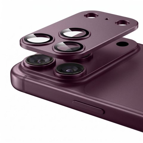 Osłona aparatu Tech-Protect CamFull Fit+ do iPhone 18 Pro Max - burgundowa