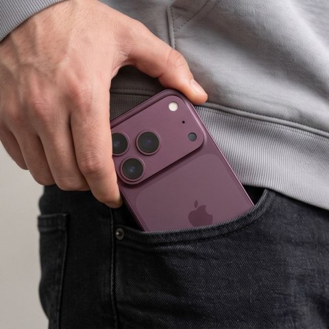 Osłona aparatu Tech-Protect CamFull Fit+ do iPhone 18 Pro Max - burgundowa