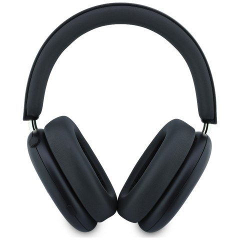 Słuchawki nauszne Guess Metallic Effect Metal Script Logo Bluetooth ENC czarny