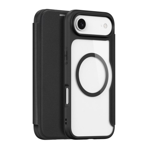 Etui Dux Ducis Skin X Pro na iPhone Air z portfelem, kompatybilne z MagSafe - czarne