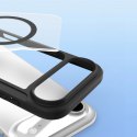 Etui Dux Ducis Skin X Pro na iPhone Air z portfelem, kompatybilne z MagSafe - czarne