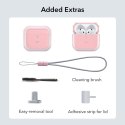 Etui ESR Orbit HaloLock MagSafe do Apple AirPods 4 / 5 - różowe