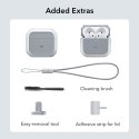 Etui ESR Orbit HaloLock MagSafe do Apple AirPods 4 / 5 - białe