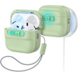 Etui ESR Pulse HaloLock MagSafe do Apple AirPods 4 / 5 - jasnozielone