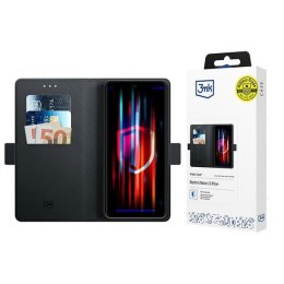 Etui 3MK Wallet Case do Redmi Note 13 Pro+ czarny