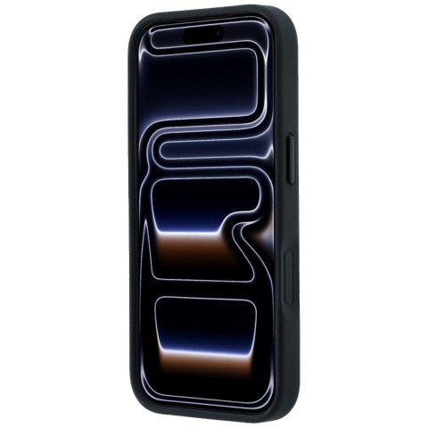 Etui BMW M Kevlar Red Print Ring Metal Logo MagSafe do iPhone 18 Pro / 17 Pro czarny