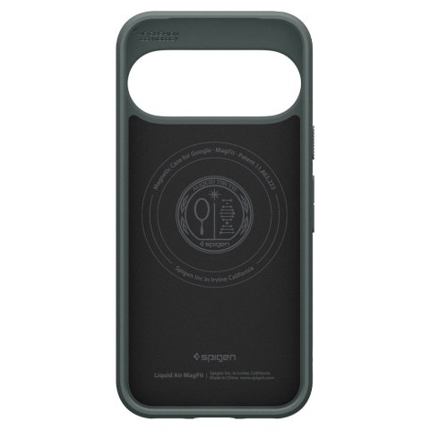 Etui Spigen Liquid Air Mag MagSafe do Google Pixel 11 Pro ciemnozielone