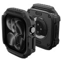 Etui ochronne Spigen Rugged Armor do Apple Watch 12 (46 mm) - czarny mat