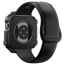 Etui ochronne Spigen Rugged Armor do Apple Watch 12 (46 mm) - czarny mat