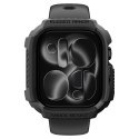 Etui ochronne Spigen Rugged Armor do Apple Watch 12 (46 mm) - czarny mat