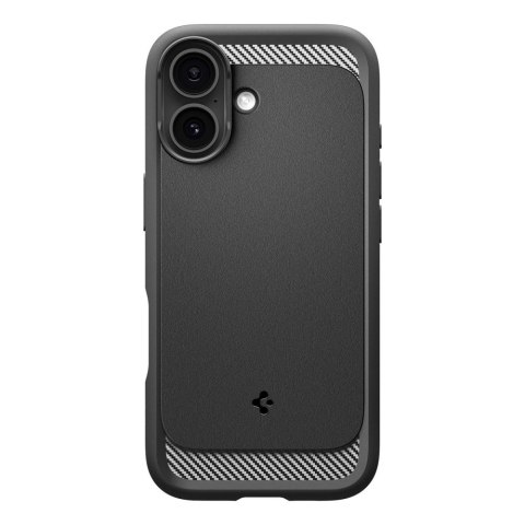 Etui Spigen Rugged Armor Mag MagSafe do iPhone 17 - czarny mat